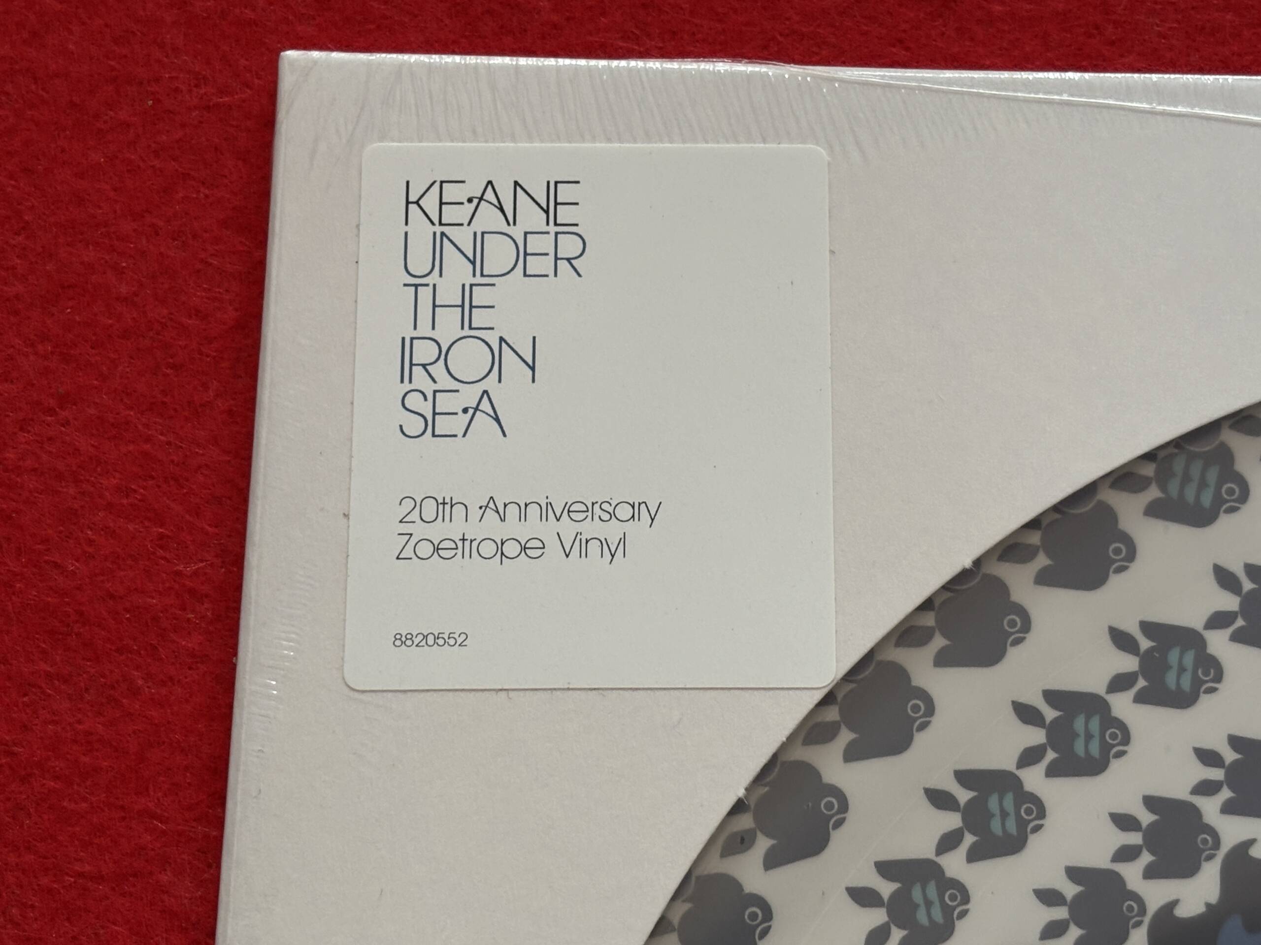 KEANE " UNDER THE IRON SEA " 1 LP ZOETROPE. ED. LIMITADA 20 ANIVERSARIO. - Imagen 2