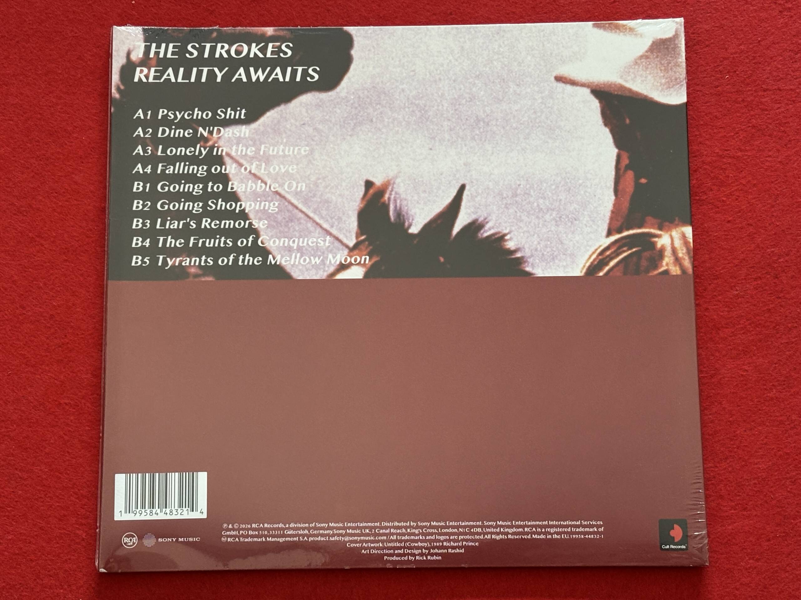 THE STROKES " REALITY AWAITS " 1 LP. - Imagen 2
