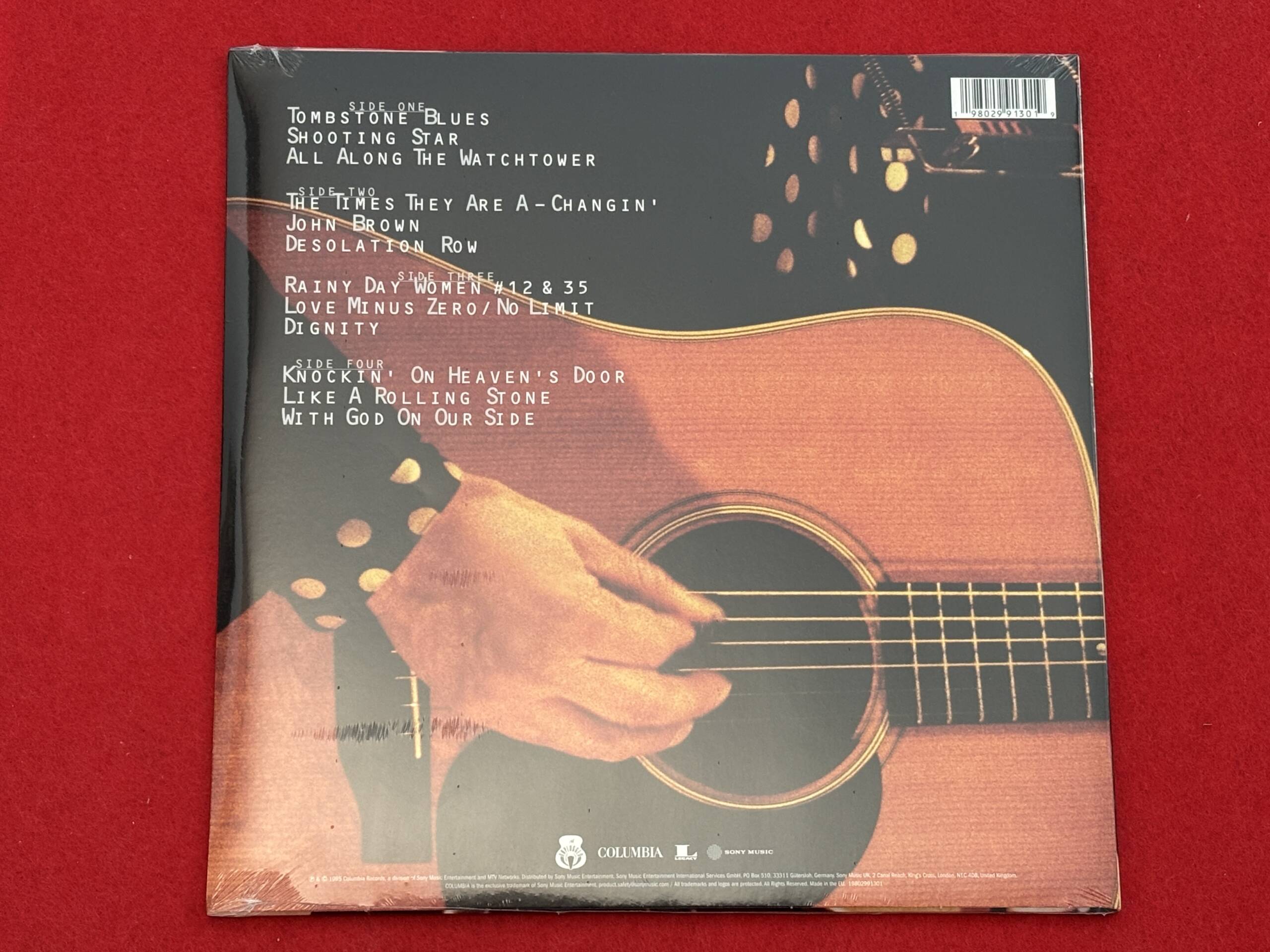 BOB DYLAN " MTV UNPLUGGED " 2 LP. - Image 3