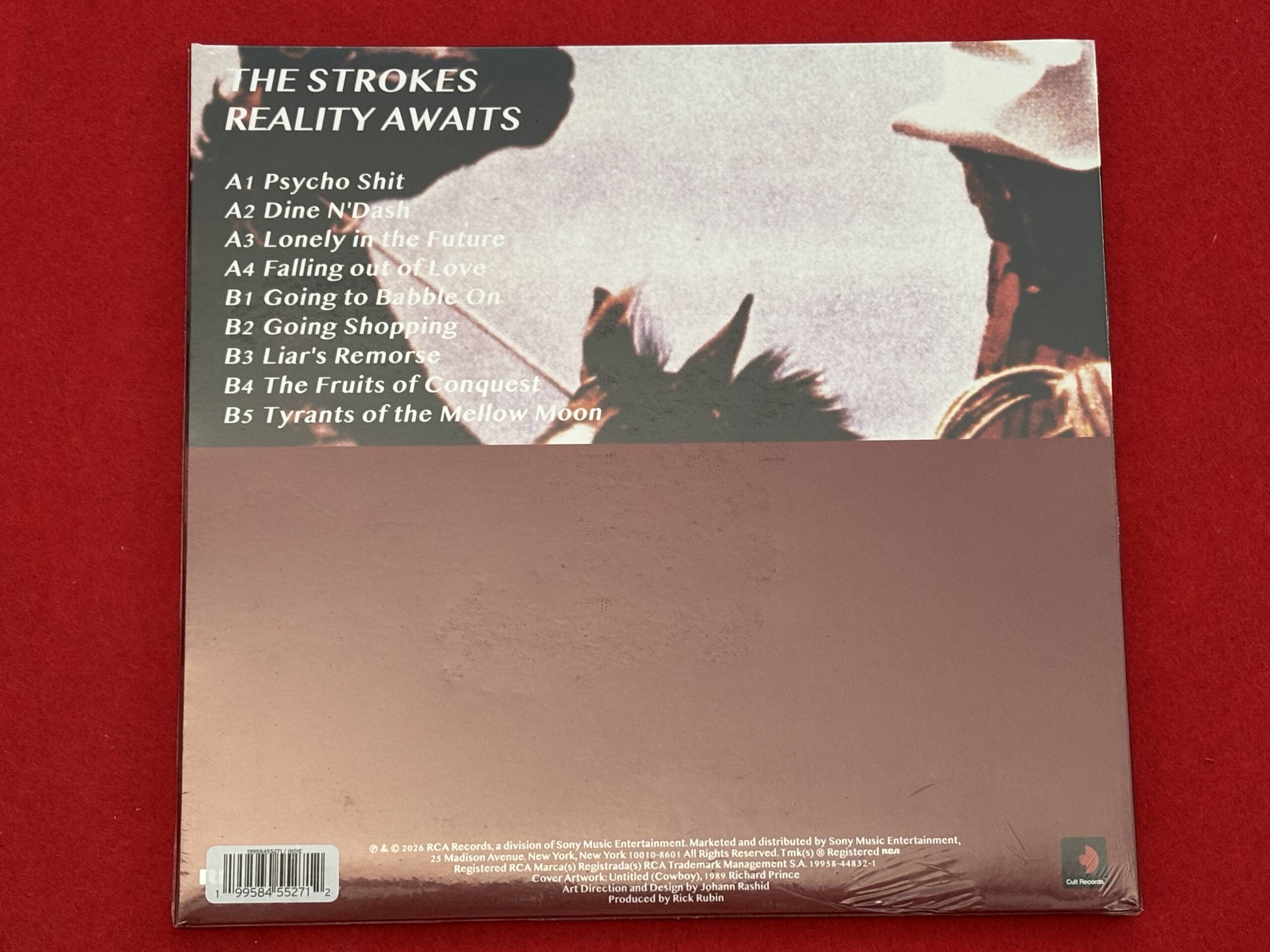 THE STROKES " REALITY AWAITS " 1 LP. ED. LIMITADA. VINILO DE COLOR - Imagen 3