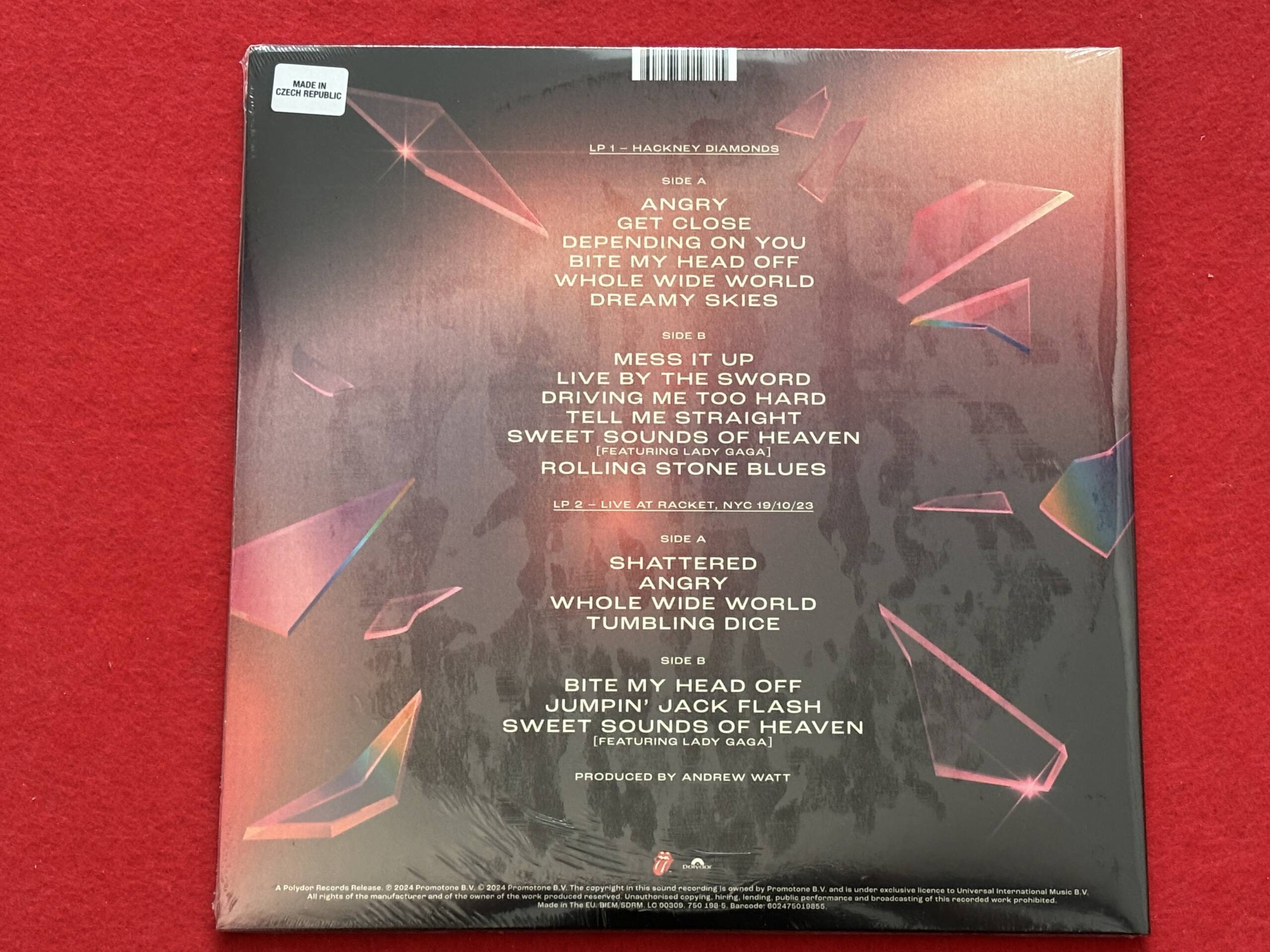 THE ROLLING STONES " HACKNEY DIAMONDS " 2 LP. LIMITED ANNIVERSARY ED. COLOURED VINYLS - Image 3