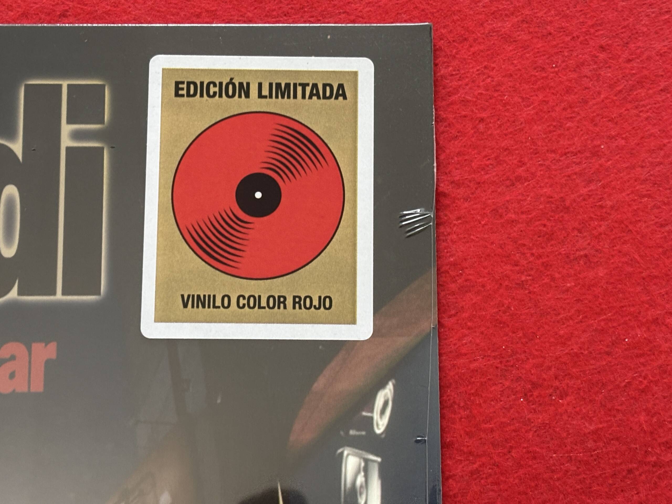 MELENDI " VOLVAMOS A EMPEZAR " 1 LP. LIMITED EDITION. RED VINYL - Image 2