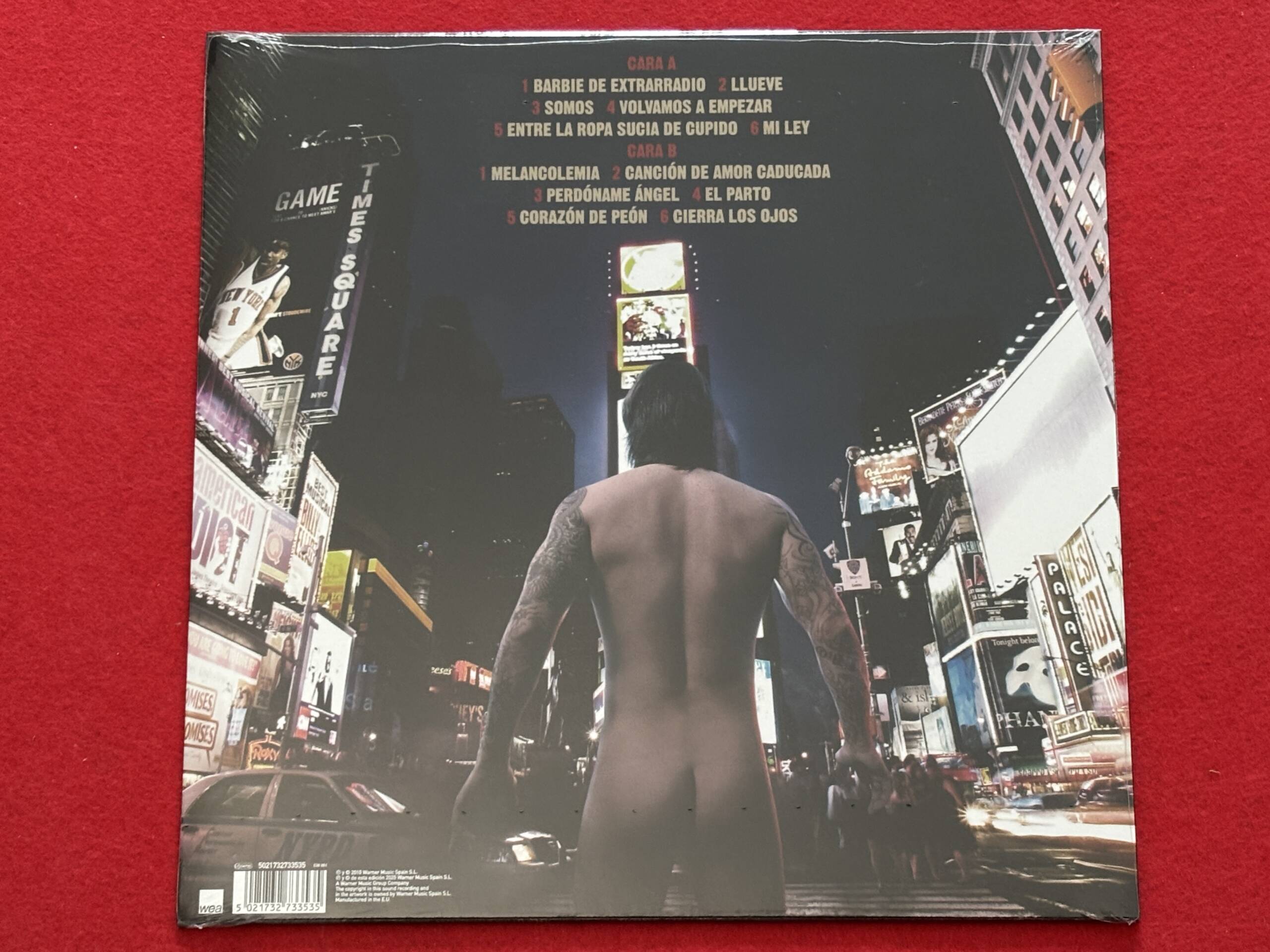 MELENDI " VOLVAMOS A EMPEZAR " 1 LP. LIMITED EDITION. RED VINYL - Image 3